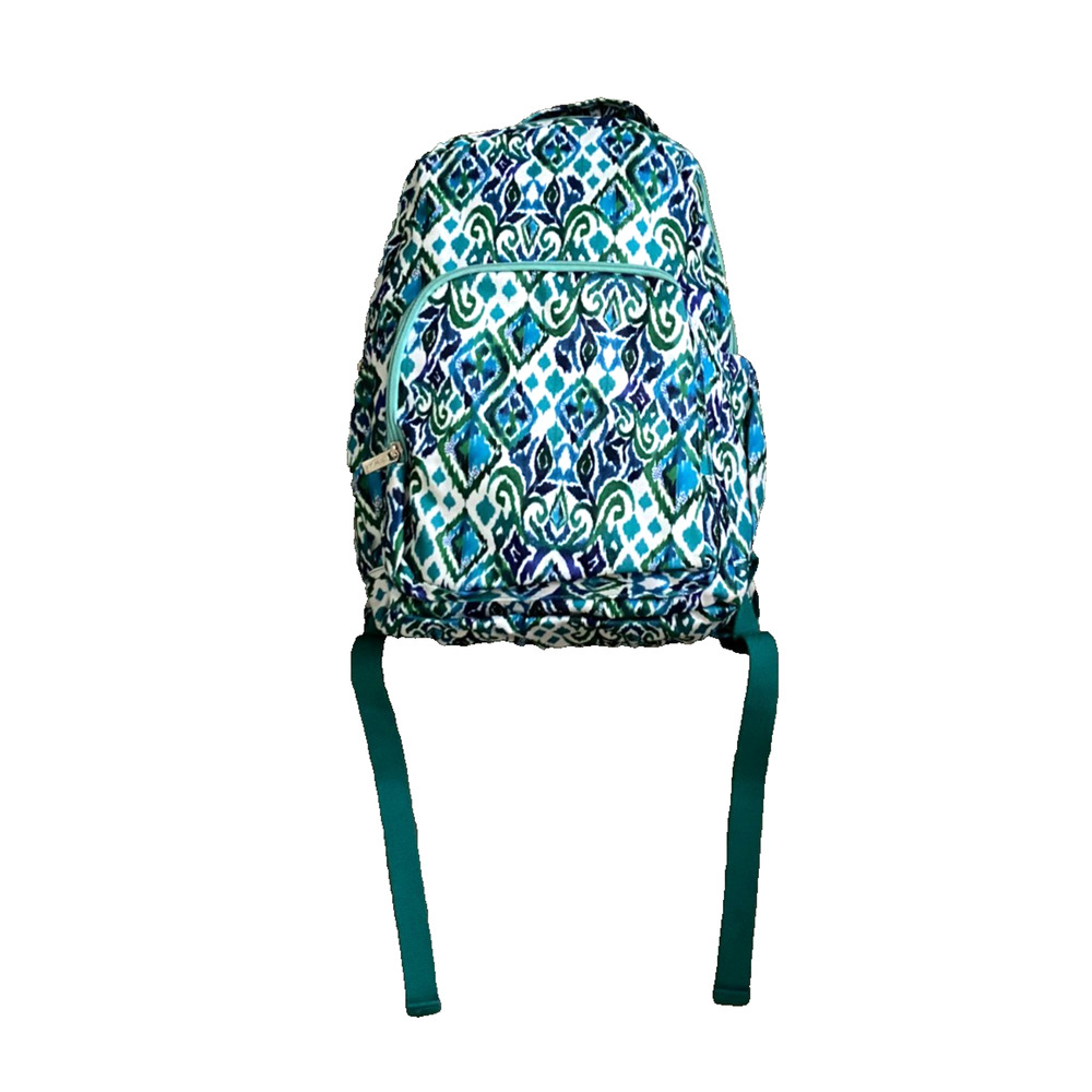 Mary Square Womens Ikat Print Backpack Size 16.5 x 13 Travel Beach Boho Chic